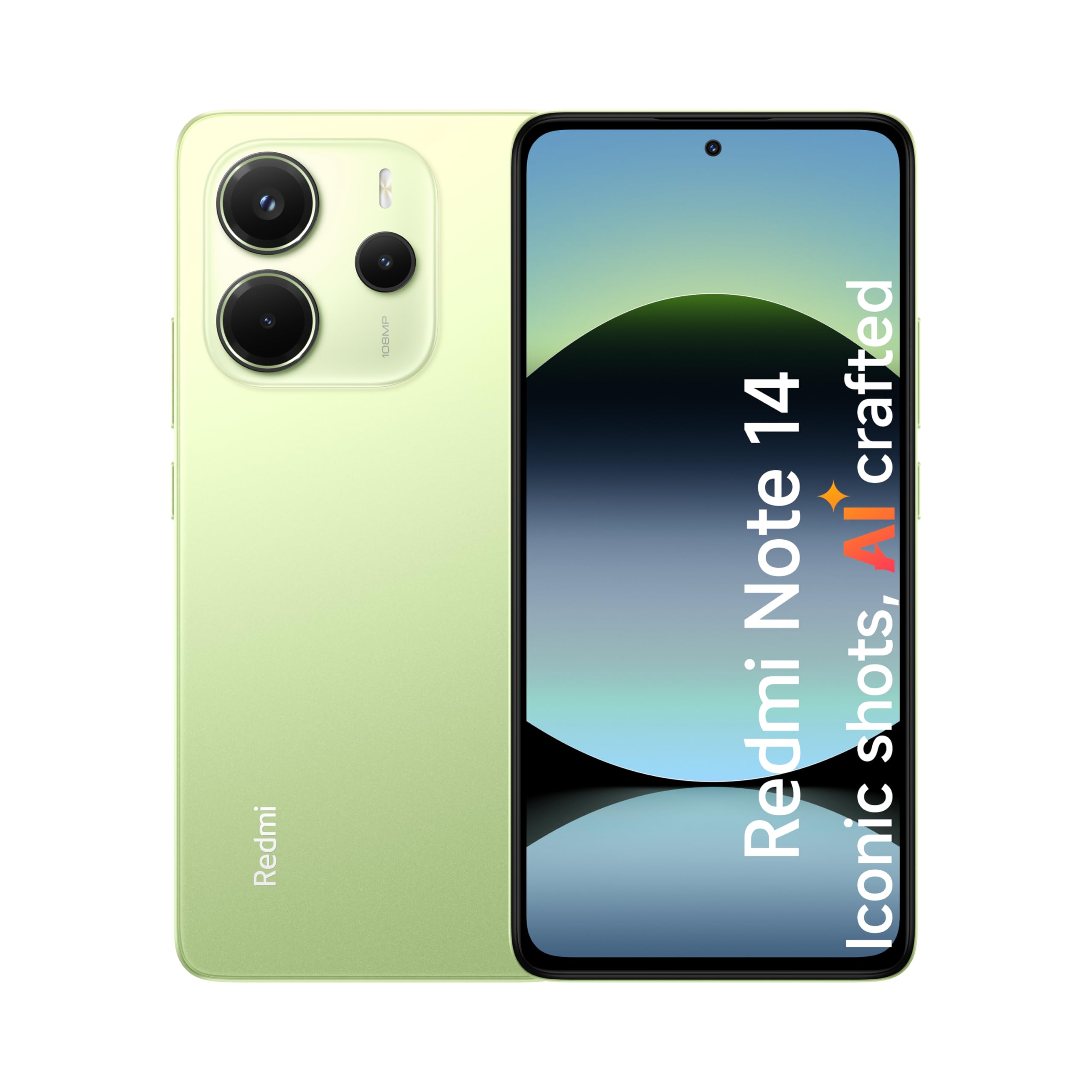Redmi Note 14 Lime Green 8GB RAM 256GB 4G - Global Version : Buy